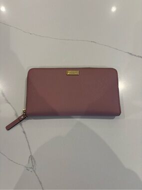 Kate Spade Mauve Leather Wallet